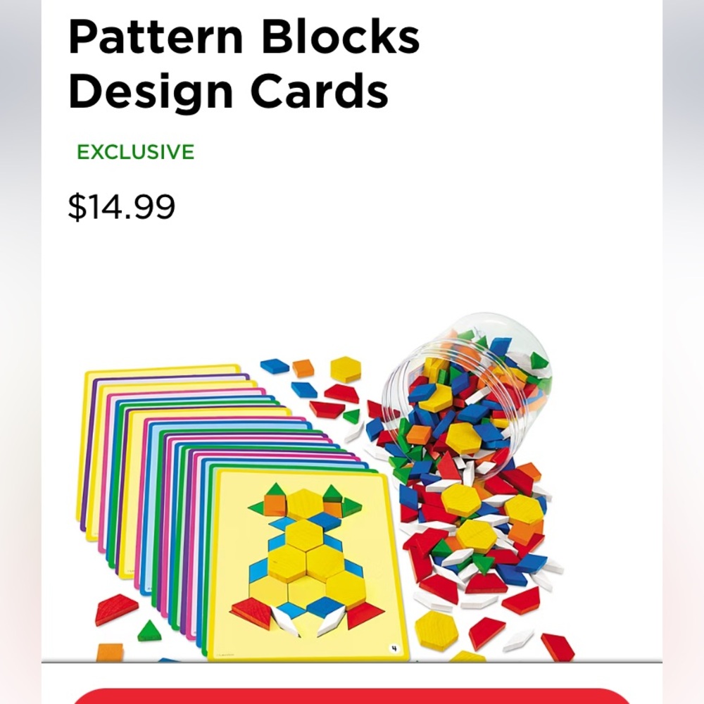Lakeshore Learning Pattern Blocks Bundle - Picture 3 of 5